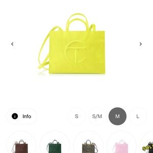 Telfar Medium Shopper - Highlighter